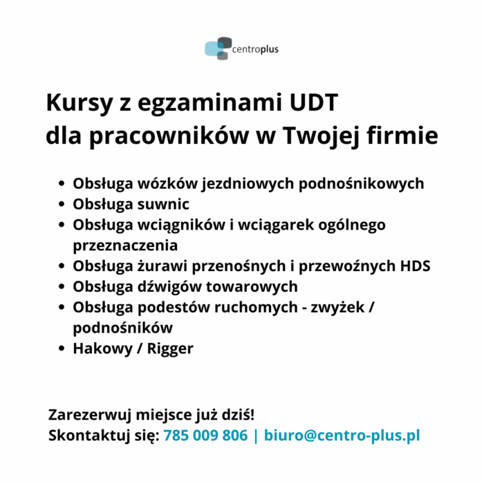 Kursy z egz. UDT