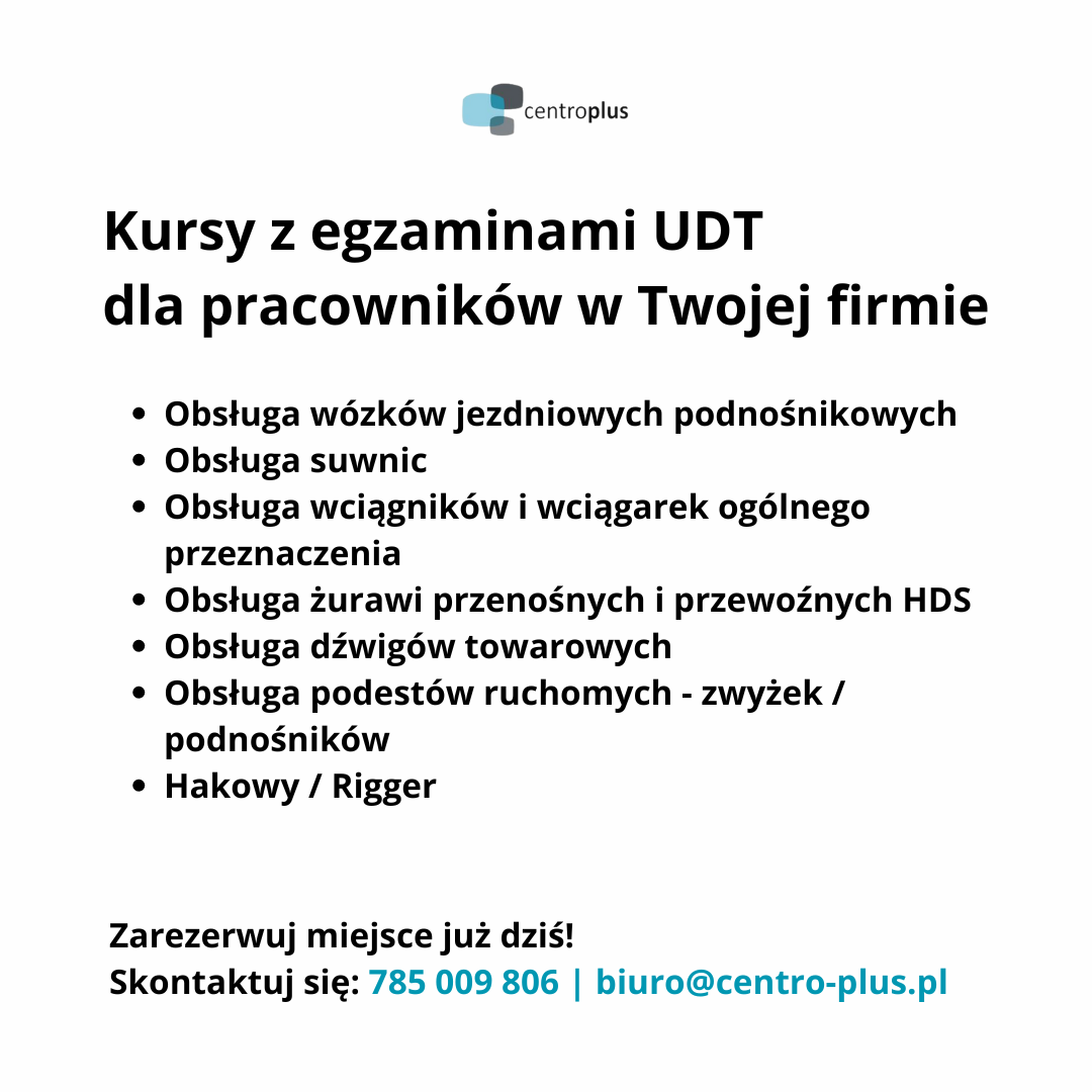 Kursy z egz. UDT