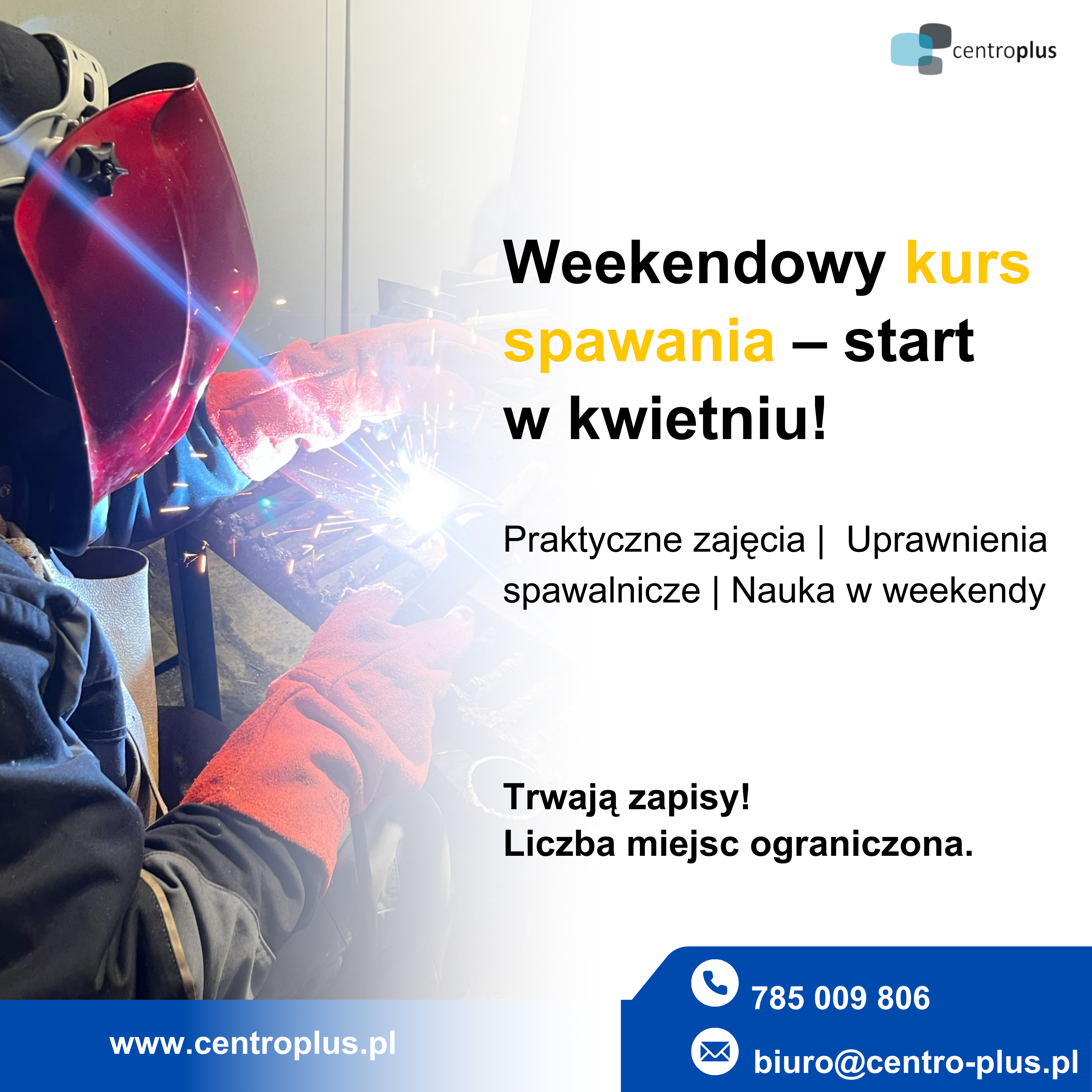 UWAGA! Tylko do końca sierpnia kursy spawania w cenie promocyjnej! (1)
