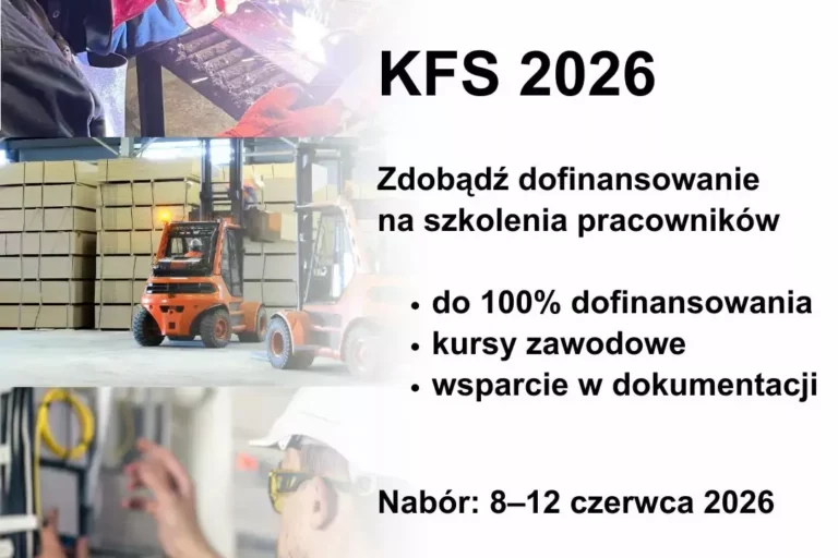 KFS 2026 – dofinansowanie szkoleń dla pracowników