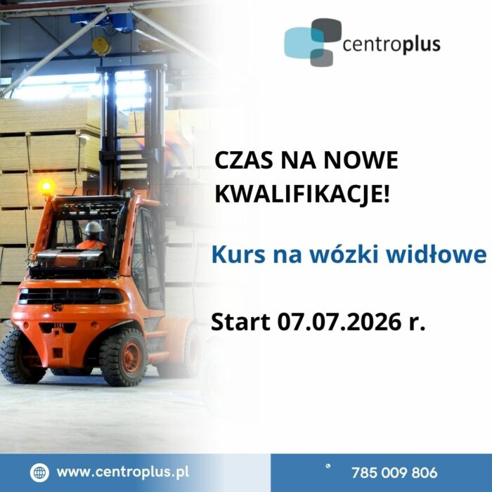 Kurs na wózki widłowe 7 lipca 2026 – zdobądź nowe kwalifikacje zawodowe Kurs na wózki widłowe 7 lipca 2026 – zdobądź nowe kwalifikacje zawodowe