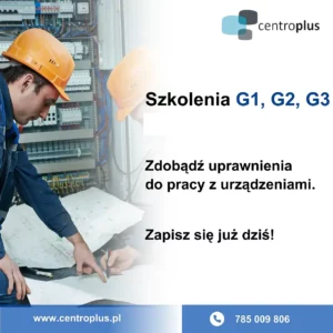 Kursy SEP G1, G2, G3 – Dozór i Eksploatacja Online i Stacjonarnie Centro Plus